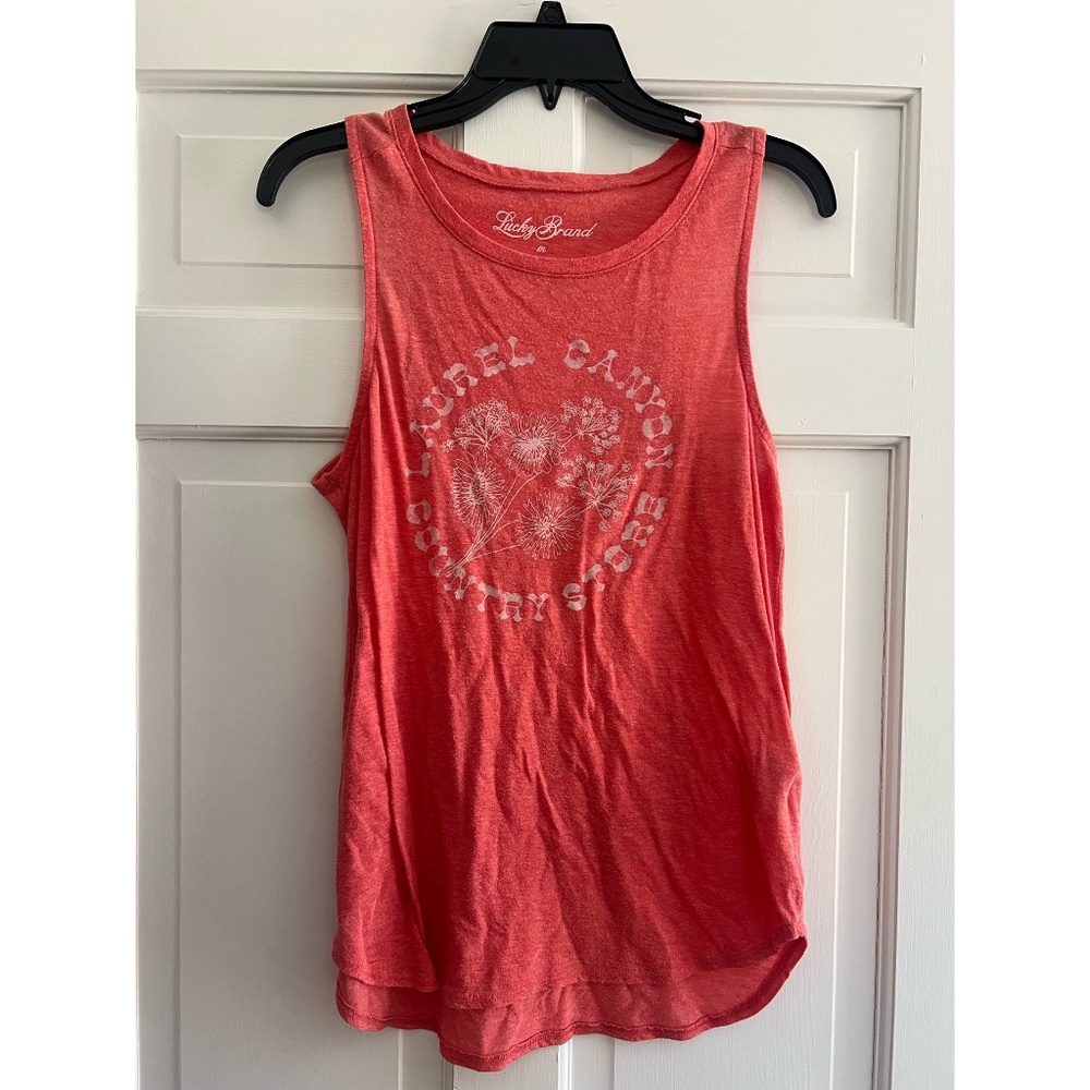 Lucky Brand Laurel Canton graphic tank